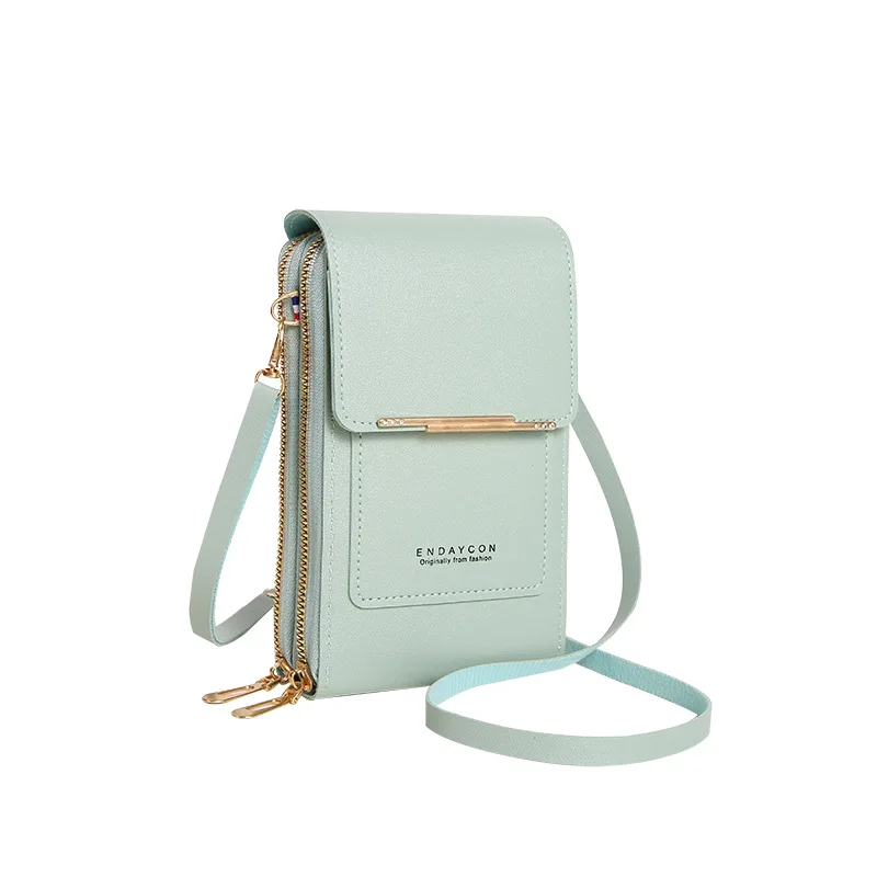 【eee】CHOUCHOU PHONE BAG ENDAYCON Touch-screen Phone Bag Female Small Slung Cute