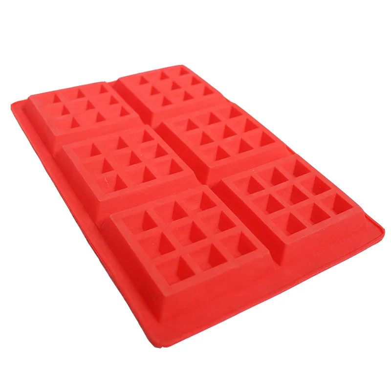Baking Mould DIY Silicone Waffle Cake Mould Kitchen Bakeware