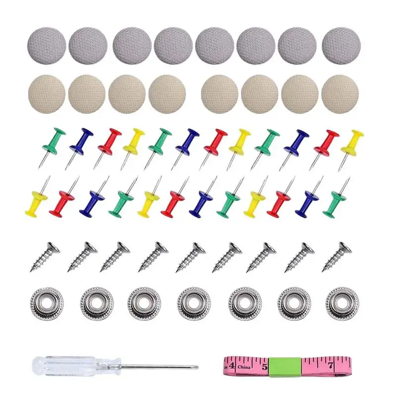 

130Pcs Car Ceiling Repairing Screw Auto Interior Roof And Cloth Clip Fixing Rivet Universal Car Roof Repairing Accessories