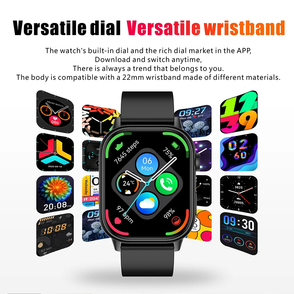 Luxury Military GPS Smartwatch Fitness Clock 3ATM Waterproof Sports Smart Watch BT CALL Wrist Watches for Men Women Android 2026