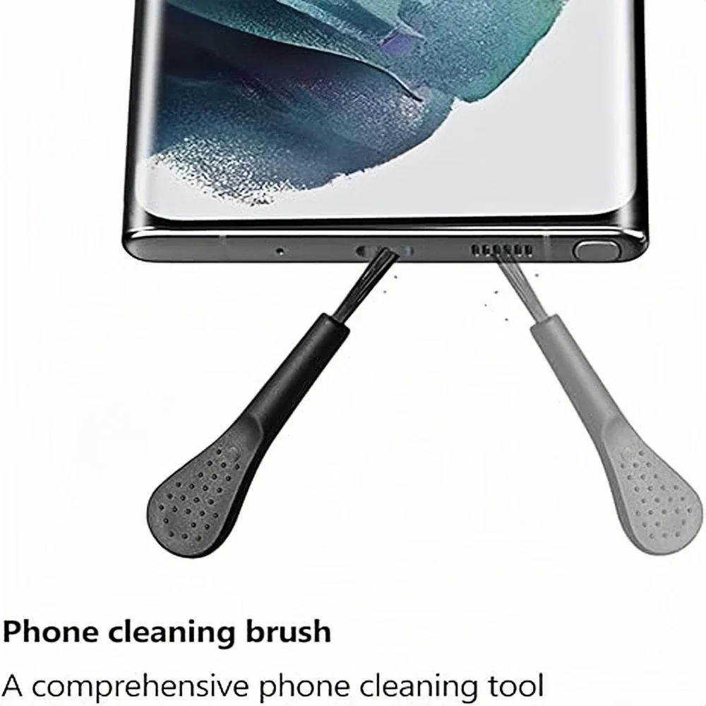 Universal USB-C Dust Plug with Cleaning Brush and Anti-Dust Charging Port Protector Cover