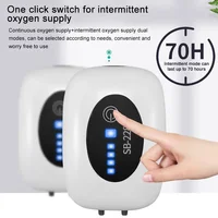 SOBO Aquarium Fish Tank Oxygen Air Pump Compressor Charging Silent USB with Battery Portable Fishing Oxygenator 6000mA Outdoor 2