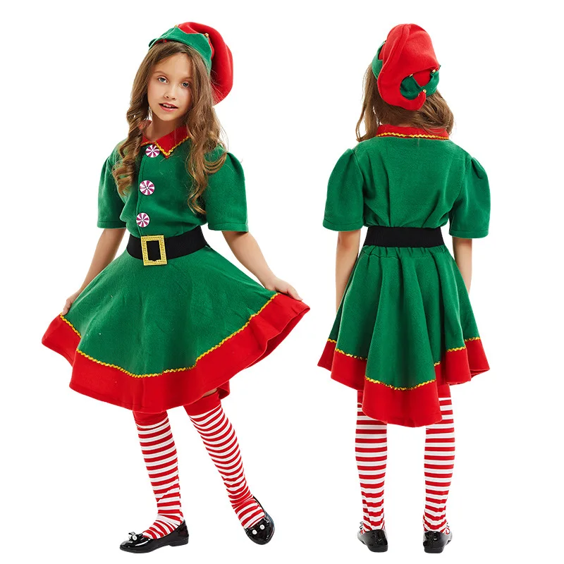 

Day Christmas Themed Suit Clothing For Boys And Girls, Children's Parent-child Attire, Carnival Party Performance Costumes