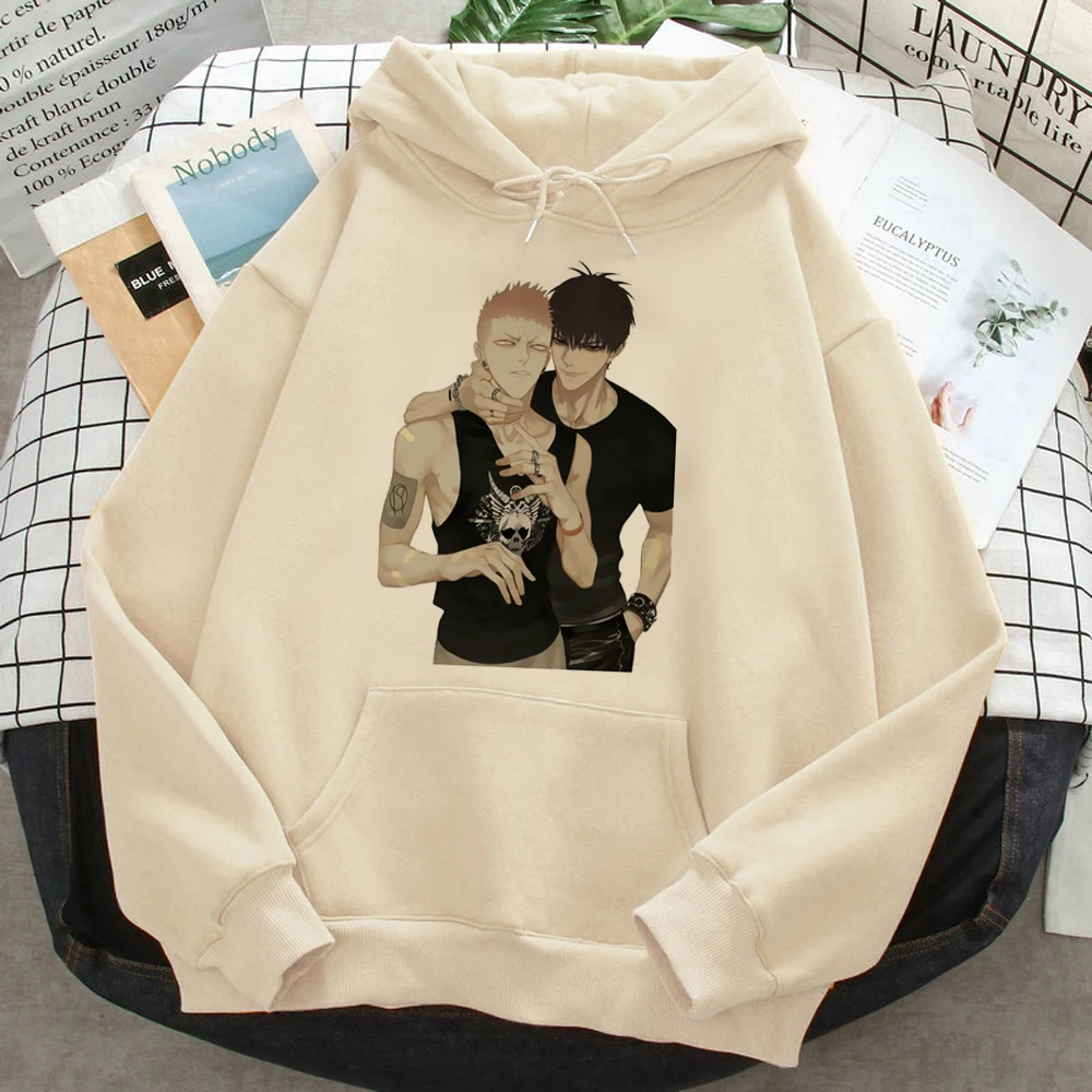 

19 Days Once Jian Yi hoodies women 2023 japanese funny y2k aesthetic Hood sweatshirts female graphic clothes