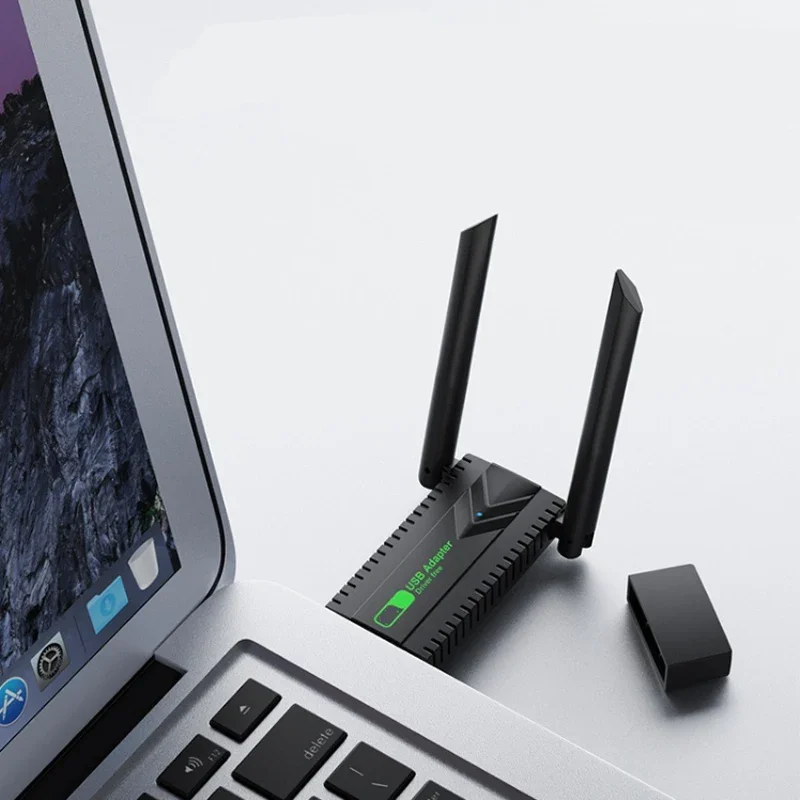 Wireless USB WiFi Adapter For PC 1300Mbps 5G Dual Band Windows11 10 8 7 Vista XP