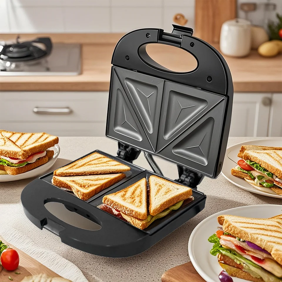 Multifunctional Electric Waffle Maker for Breakfast