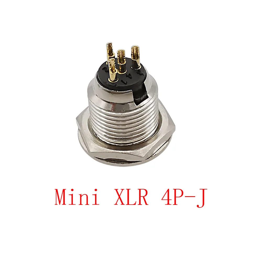 RP SMA male plug female pin panel mount 4 hole solder connector with e