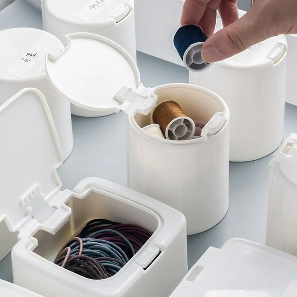 Versatile Double-Grid Pop-Up Storage Box