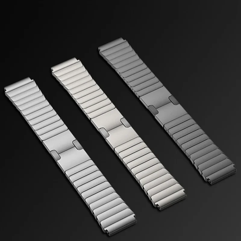 Elegant 22mm Metal Link Bracelet Watch Strap – Premium Quality Replacement Band