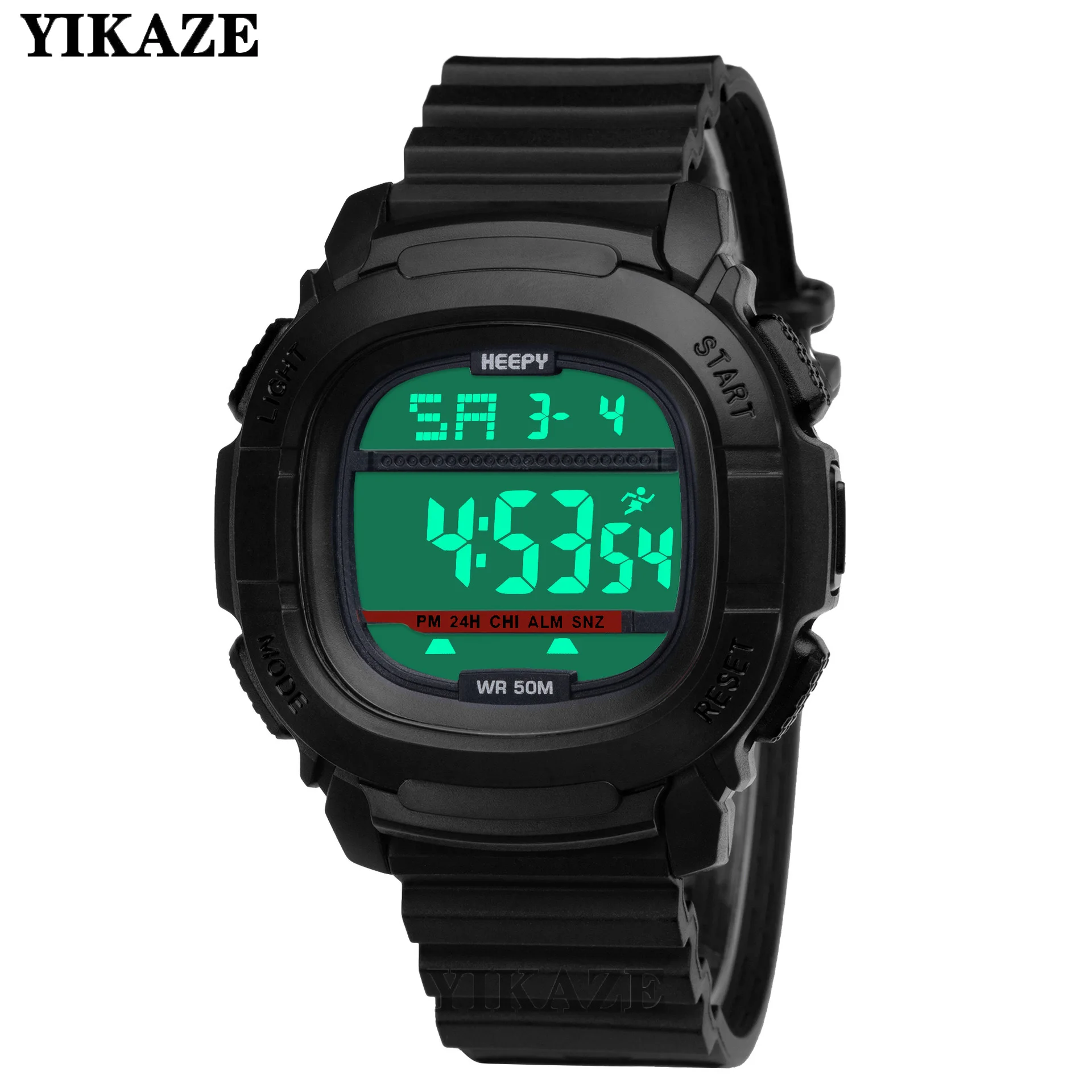 

Outdoor Sports Men's Watches Multifunction Led Digital Men Watch Rubber Waterproof Date Military Clock Electronic Wristwatch