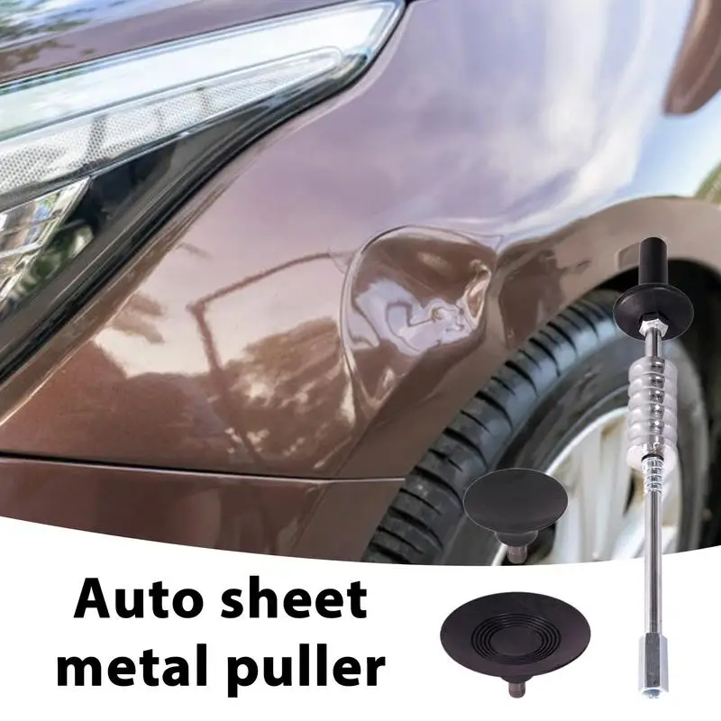 

dent puller suction cup Powerful Suction Cup Remover Kit for Small Dents Long Handle Double Cups Design Auto Body Repair Tool