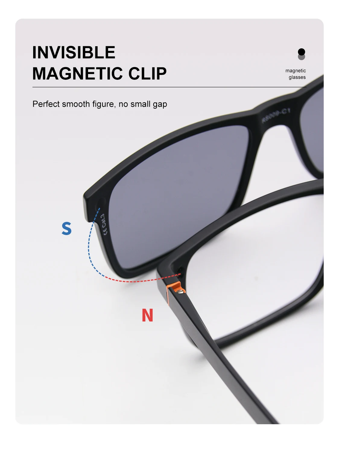 Classic Magnetic Sunglasses And Optical Glasses Combo Frame_voghion.com