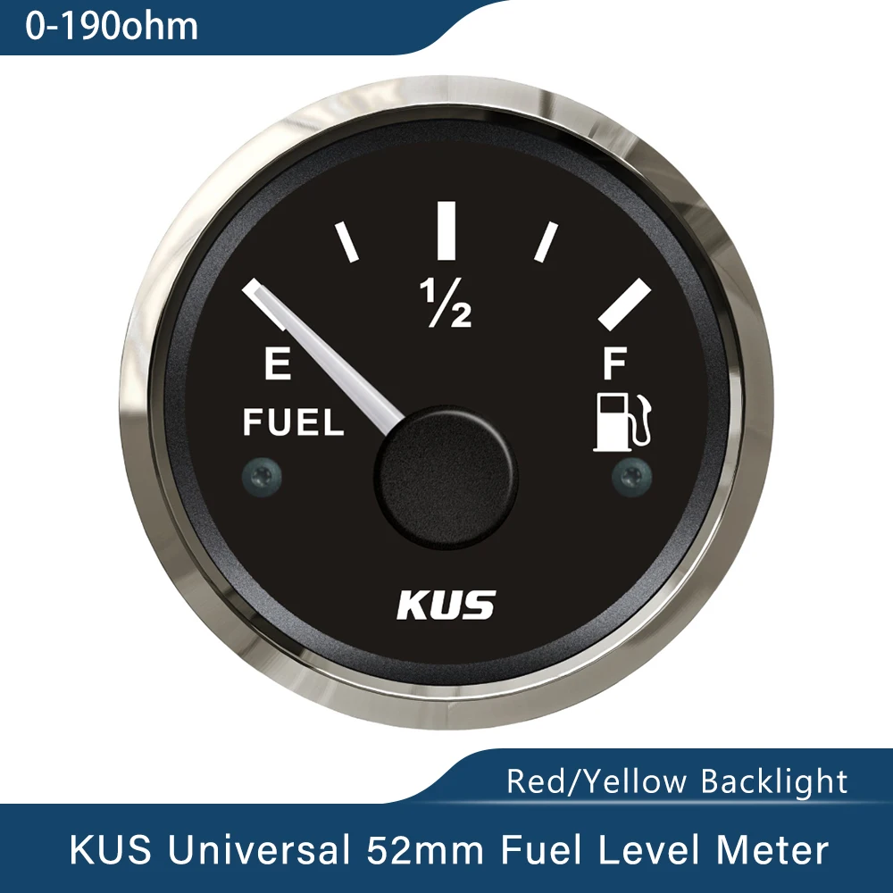 Fuel Gauges KUS Fuel Tank Gauge Boat Truck RV Fuel Level Gauge 0190