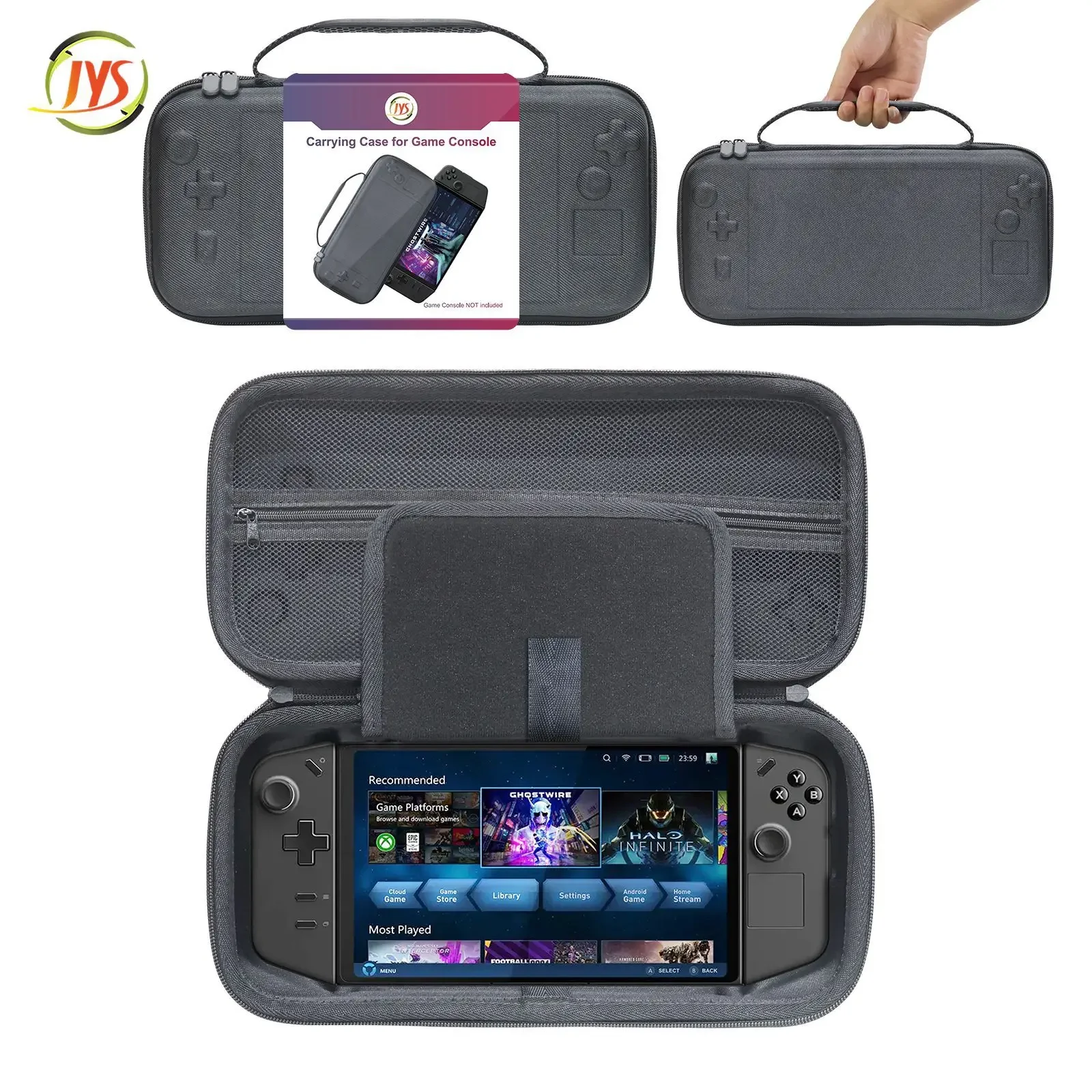 Anti-fall Handheld Storage Bag High Quality Handheld For Legion Go Handheld Storage Portable Storage Game And Accessories S Eva