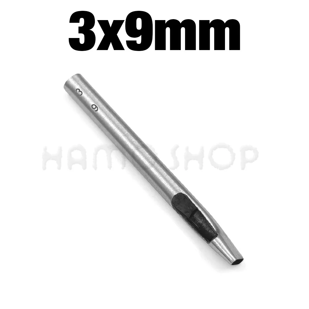 Leather Oval Shape Hole Punch Tool - Steel Craft DIY Punch