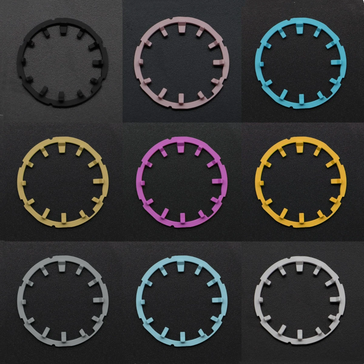 Casioak Luminous Hour Marker for GA2100 2110 Dial Ring DIY Watch Scale Ring Index Modification Dial Watch Accessories Refit Mod