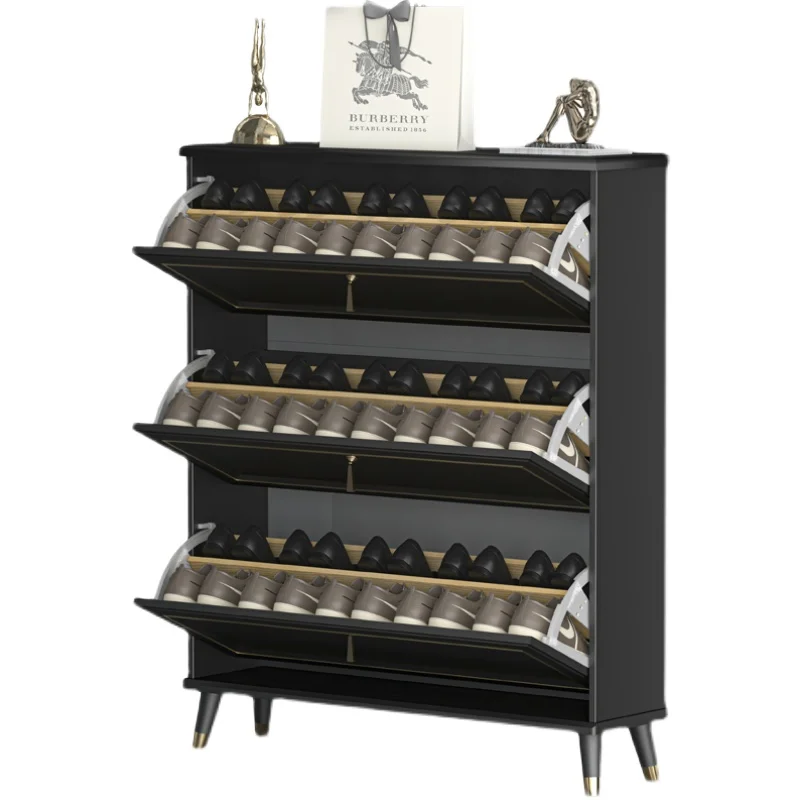 

Итальянский роскошный Ультратонкий шкаф для обуви