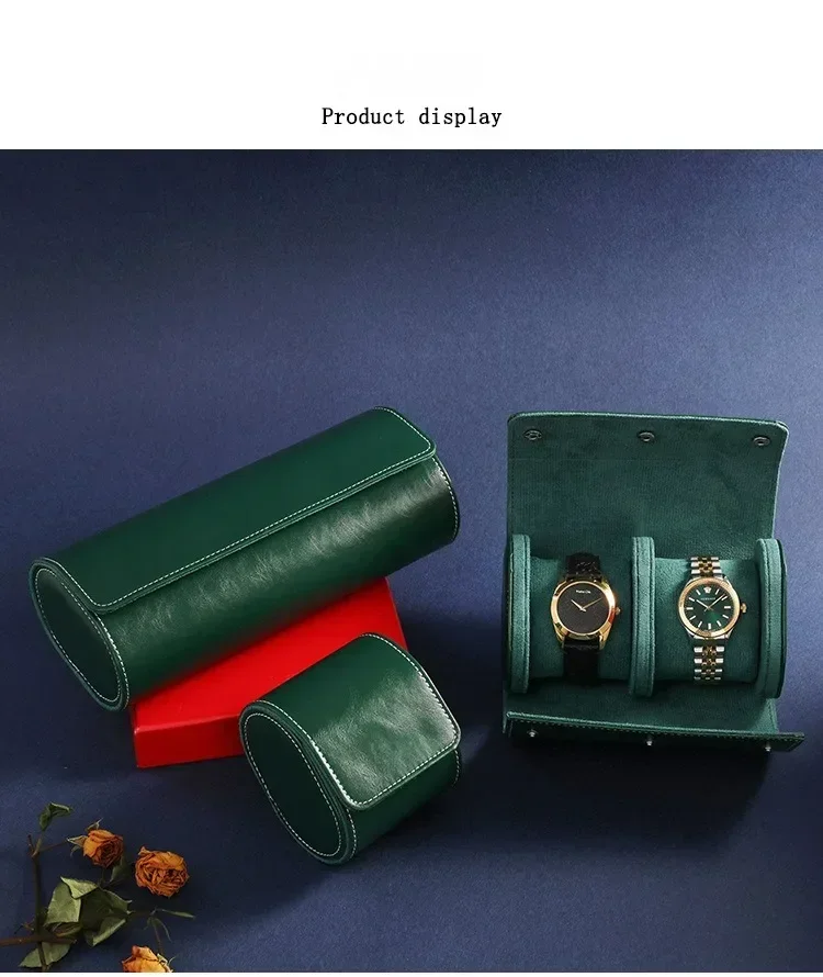 Travel Watch Organizer | PU Leather Watch Case Travel Storage Bag, Classic Watch Pouch ... - SKU TWO01908 - UGI Packaging