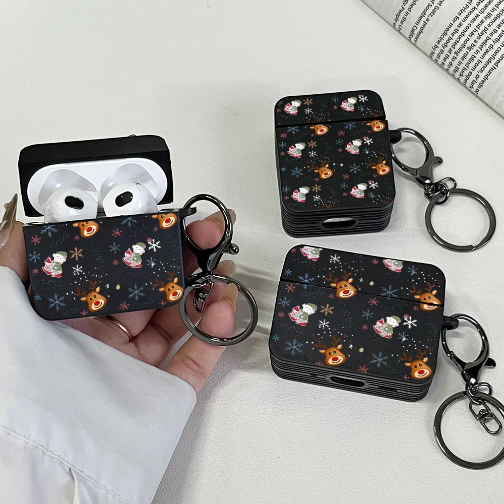 Black Protective Case for AirPods Wireless Earphones