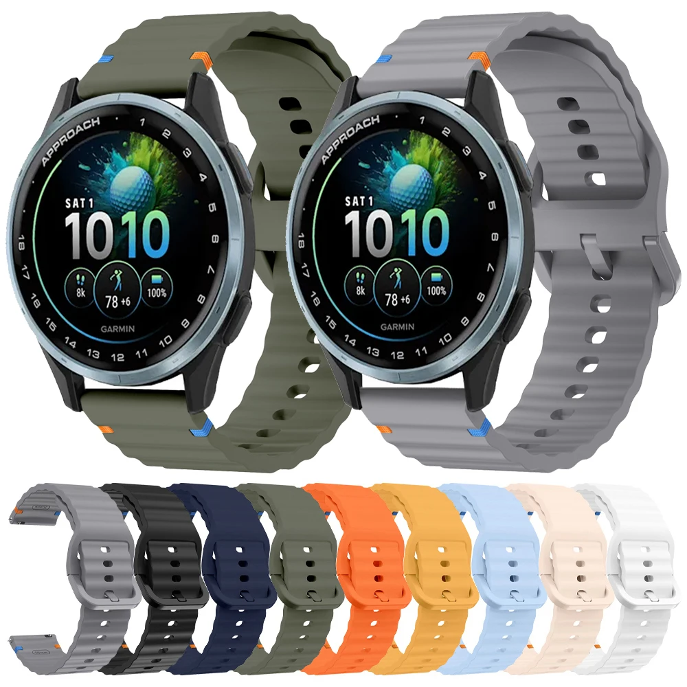 Enhanced Sports Band Strap - Universal Fit for Garmin Watch Series (20/22mm)