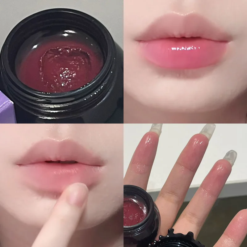 Honey Lip Mask, Moisturizing ,Fade Lip Lines Hydrating Prevention Dry,Sleeping Lip Mask Lip Oil，Halloween style design