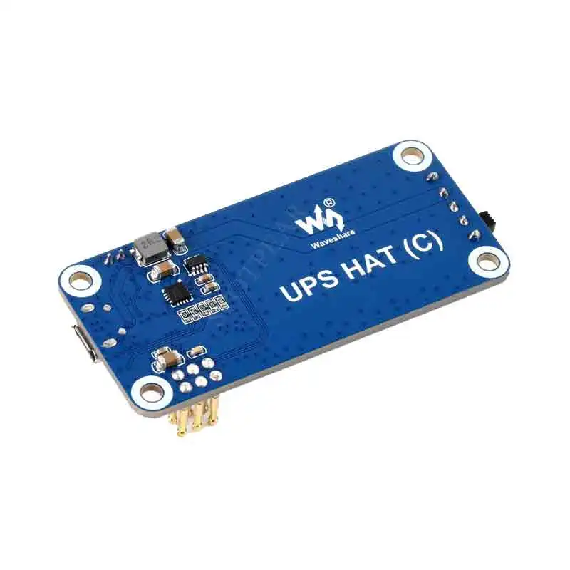 Waveshare UPS HAT (C) 라즈베리 파이 제로용 무정전 전원 공급 장치 UPS HAT