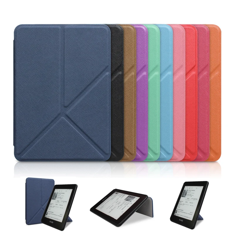 Tartaglia dla Kindle Paperwhite 5 M2L3EK 11. generacji 6.8 cala PU skórzany pokrowiec rękaw czytaj z funkcją automatycznego uśpienia Kindle Smart Case_voghion.com