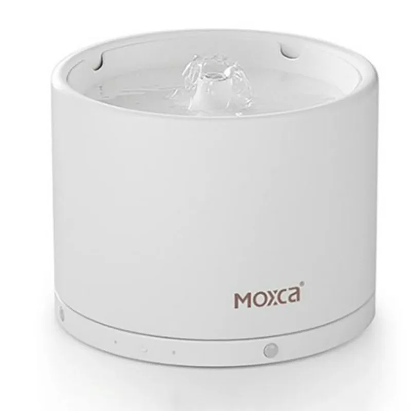 

Automatic Drinker for A Cat Ceramics White Water Fountain Cat Wireless Intelligent Induction Waterer Thermostatic Drinker Pump