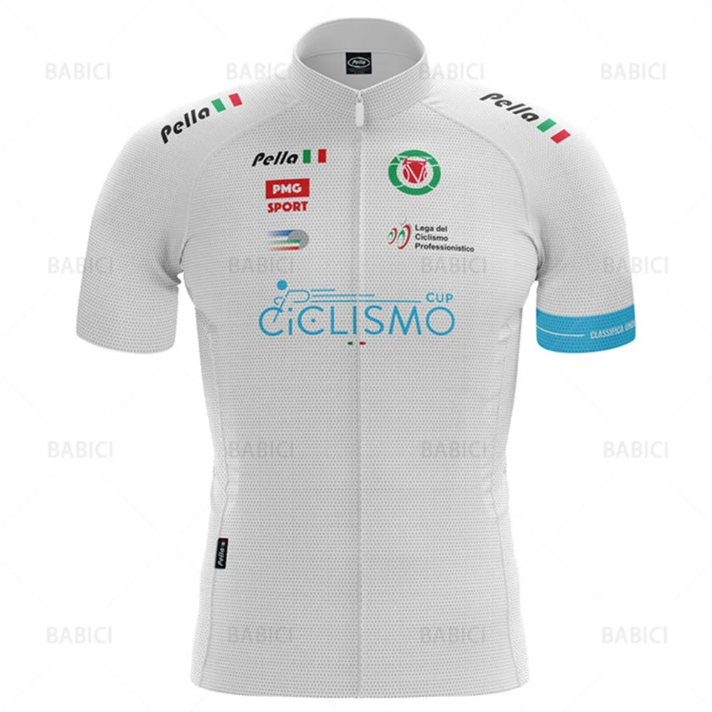 Pella Mens Cycling Jersey estate manica corta Pro Team