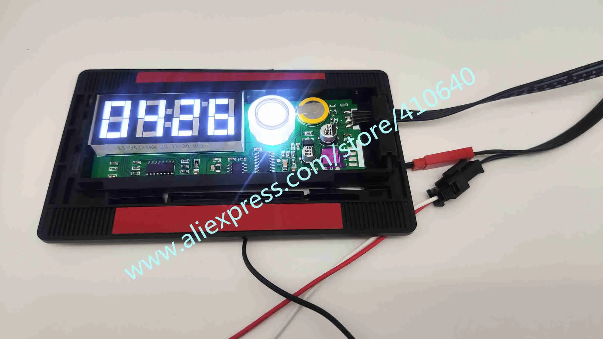 Interruptor Fahrenheit, K3100C-WB Espelho, 12 Horas, 24 Horas, Celsius