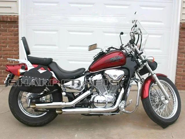 Sissy Bar BackRest Passenger Back Rest For 03 04 05 06 07 Honda Shadow – HTT Motor - View #5