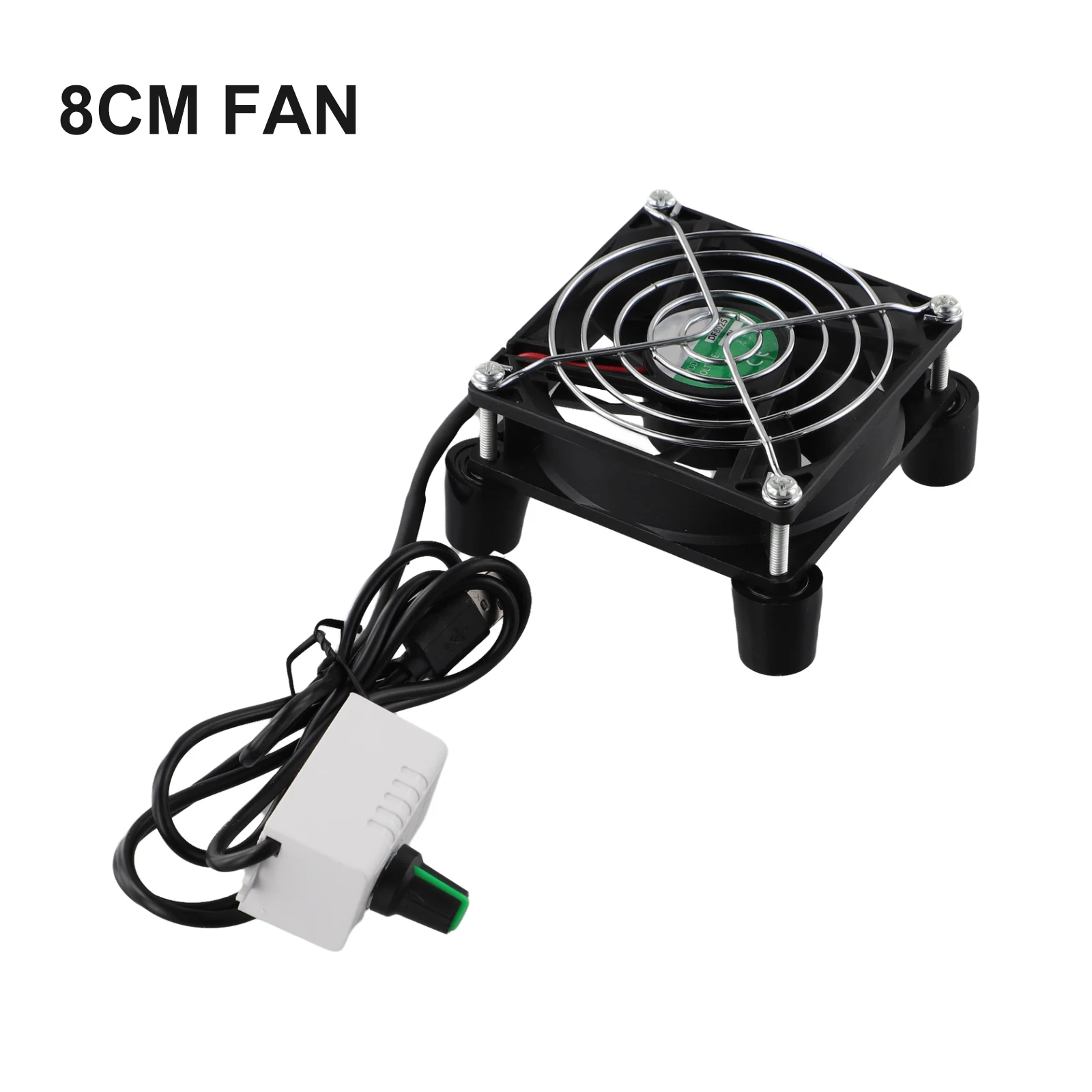 5V 냉각팬 저소음 고속팬 가정용 실내용 12cm USB 전원 메쉬 패드 100cm 전원 코드 5V 저전압