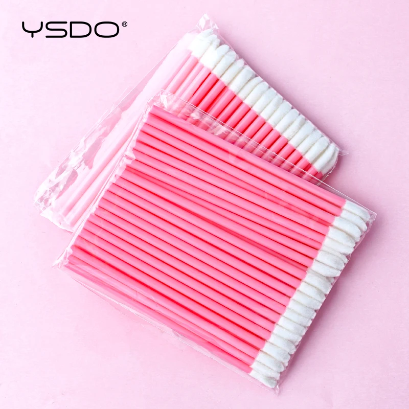 5/50/100 Pcs Lip Brushes Disposable Cosmetic Lip Brush Lipstick Lip Glossy Wands Cleaner Applicator Eyeshadow Makeup Brush Tool 3
