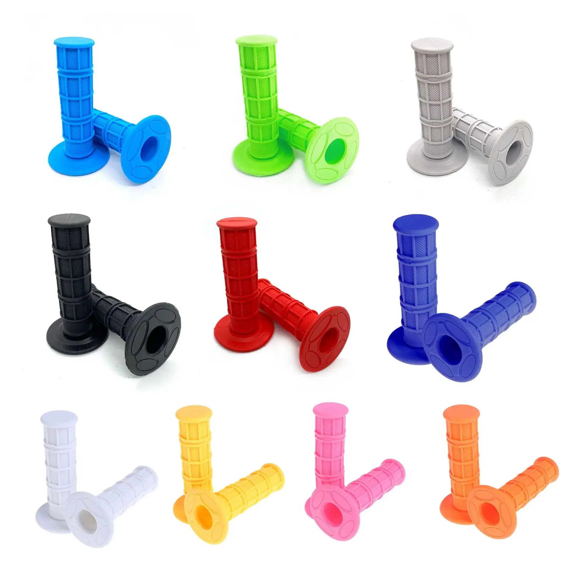 

7/8'' 22mm Universal Handle Grips CRF YZF KXF SXF SSR SDG BSE Motorcycle Grip Rubber Dirt Pit Bike Equipments Parts