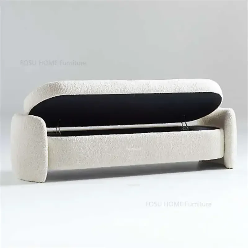 Nordic Minimalist Stools Home Shoe Changing Stool Dresser Chair Luxury Living Room Sofa Storage Ottomans Bedroom Bedside Bench