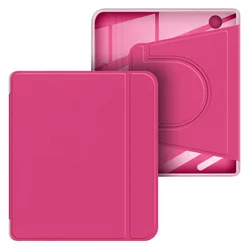 Magnetic Detachable Acrylic Back eBook Case - KOBO Libra 2 (Rose Red)