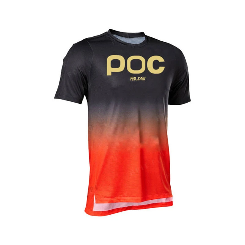 thumbnail image 1 of Camiseta de ciclismo de montaña para hombre RAUDAX POC, camiseta de manga corta de secado rápido para motocicleta, camiseta de resistencia para bicicleta de montaña y todoterreno, 1 of 5