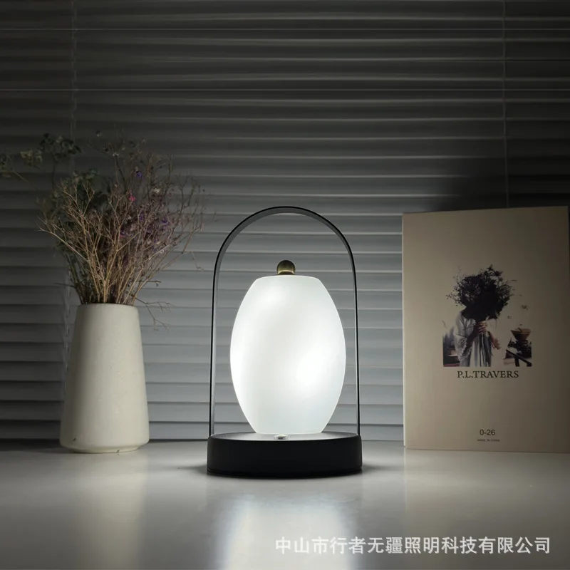 

Table Lamp Bedside Bedroom Ins Girl Wall Mounted Charging Living Room Creative Portable and Portable