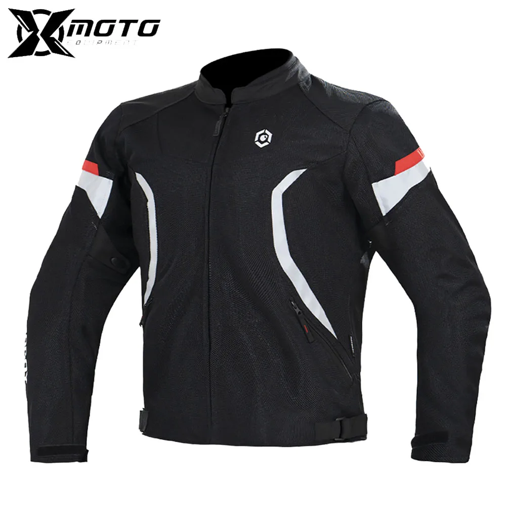 

Men Four Season Motorbike Overcoat Pants Reflective Riding Jackets Windproof Suits Removable Lining Waterproof Motorcycle Jacket