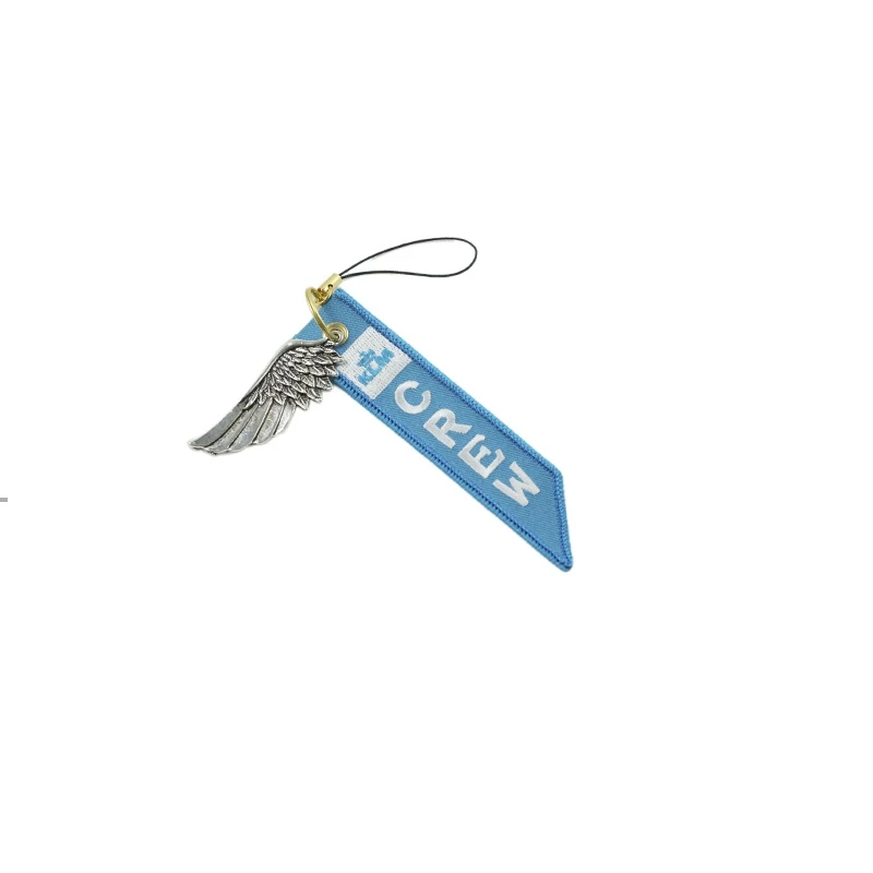 insecto Loco Galantería Etiqueta de bolsa de equipaje KLM Netherlands Airline con ala de Metal azul  regalo para la tripulación de vuelo de los amantes de la  aviación|Accesorios de viaje| - AliExpress