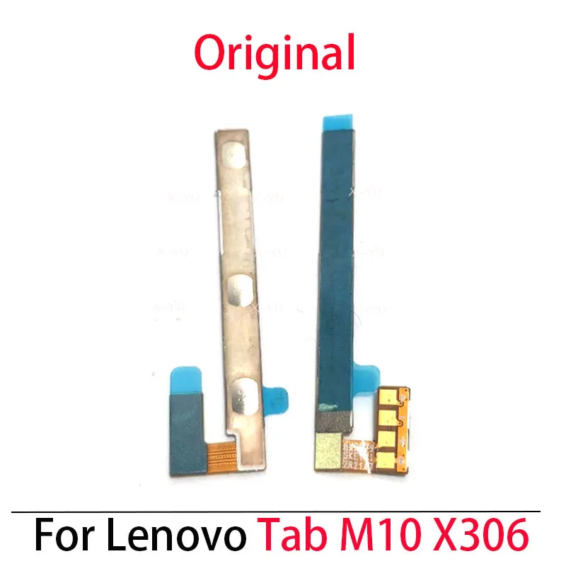 Original For Lenovo Tab M10 HD Gen 2 TB-X306 X306 Power On Off Switch ...