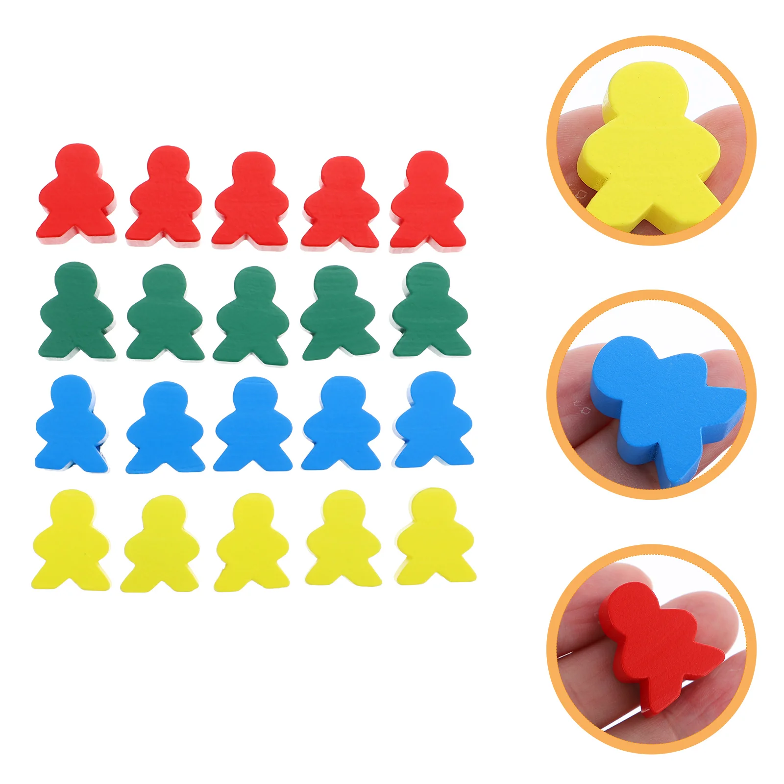 

Board Game Accessories Flight Chess Chessman Human Shaped Educational Toy Children’s Toys