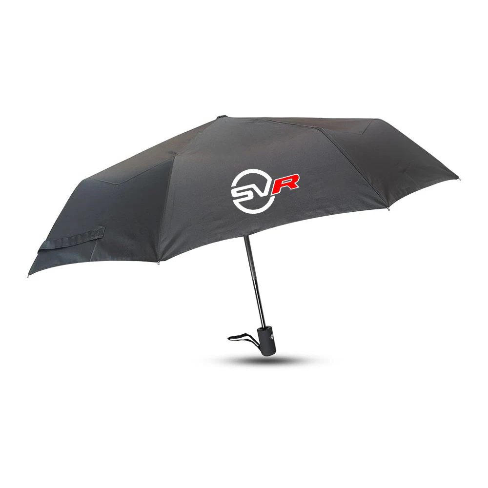 Fully Automatic Compact Folding Fashion Car Umbrella car logo umbrella for Land Rover SVR Range Rover Discovery Defender Evopue Accessories