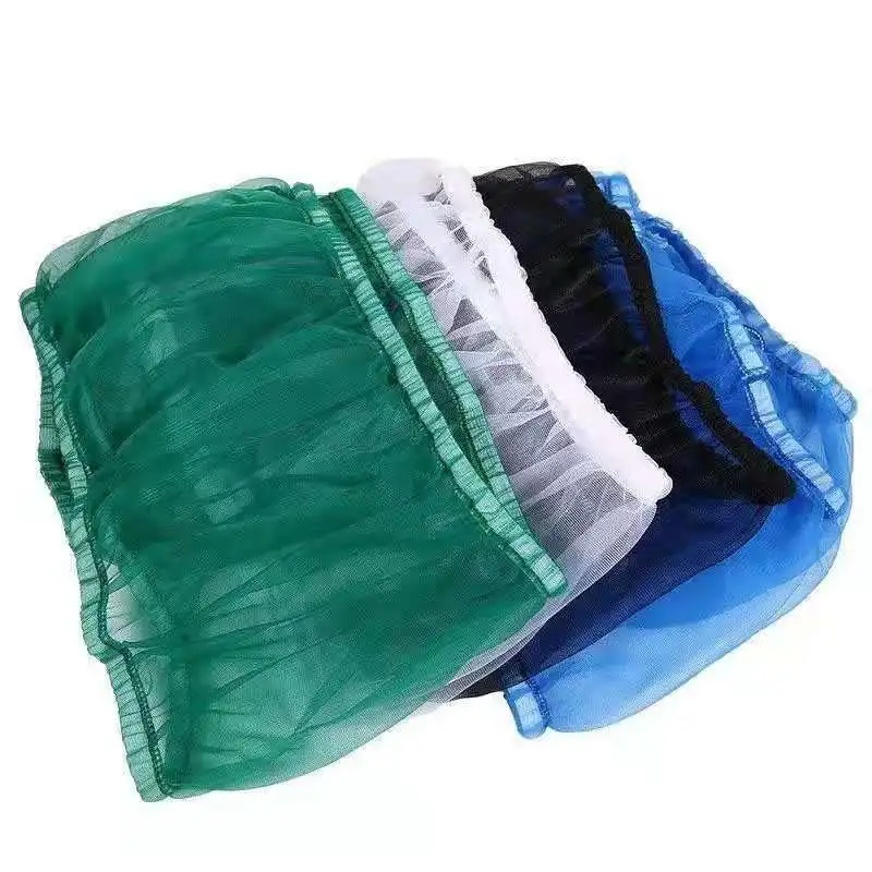 Bird Cage Cover Universal Seed Catcher Guard Net Cover Parrot Nylon Mesh Net Cover Airy Cage Stretchy Skirt for Round Square Cages bird cage cover