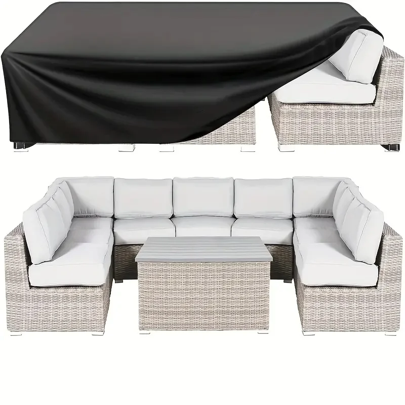 Durable All-Season Outdoor Patio Furniture Cover for Decks, Lawns, and Backyards