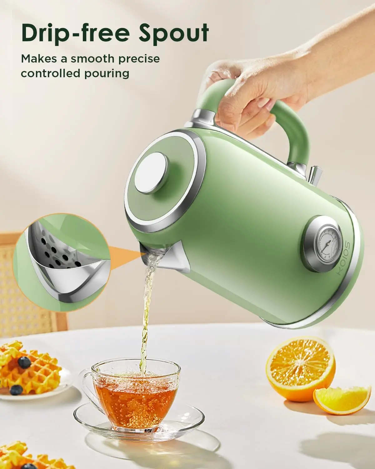 Stainless Steel Electric Kettle 5