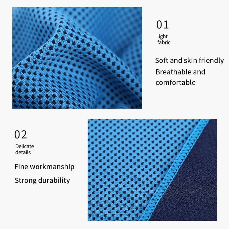 Sports towel 1pc Quick Drying Cooling Towel Portable Cooling Outdoor Sport Fitness Running Towels Reusable Breathable Face Towel 30*90cm