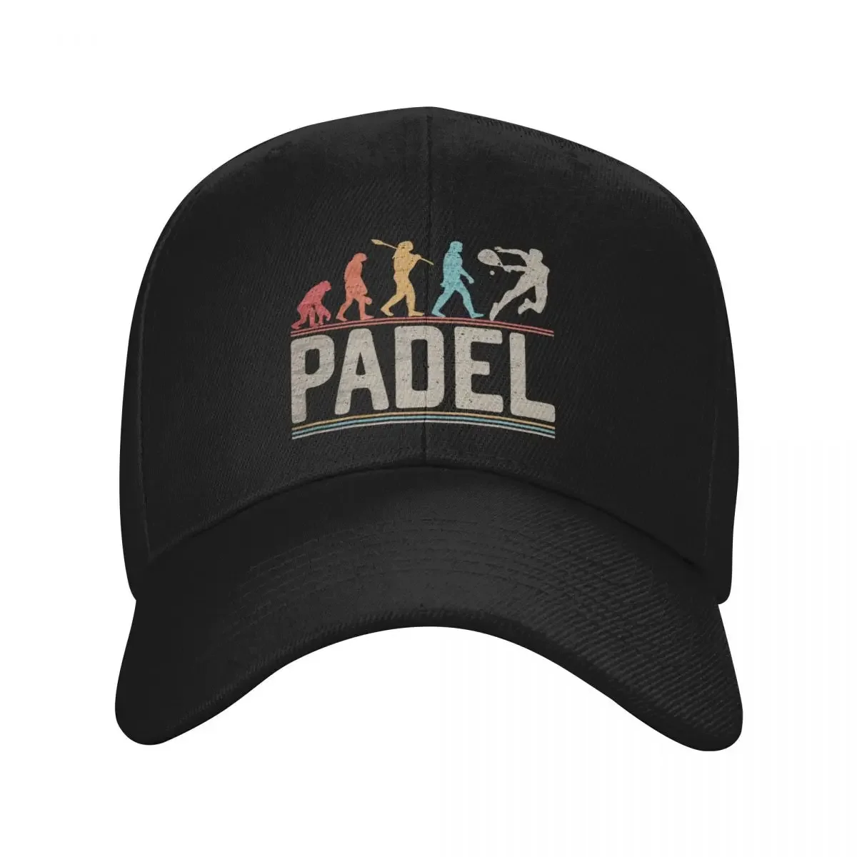 Padel Evolution of Man Vintage Funny Padel Player Baseball Cap Christmas Hat beach hat Mens Caps Women's
