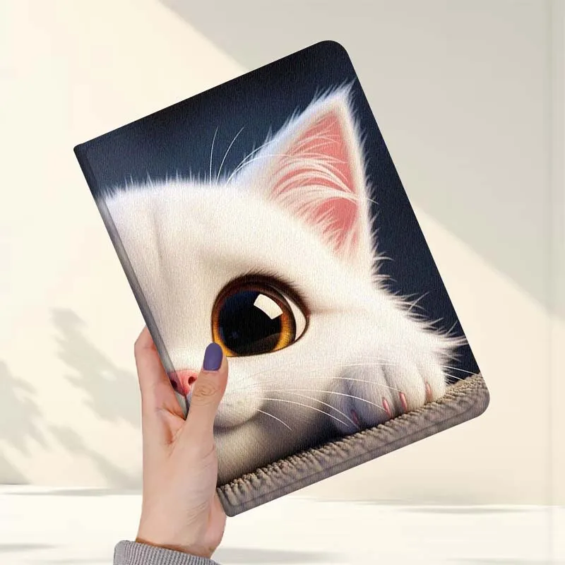 Popular Cartoon Cat-Themed Cute Gift Soft Tablet Case