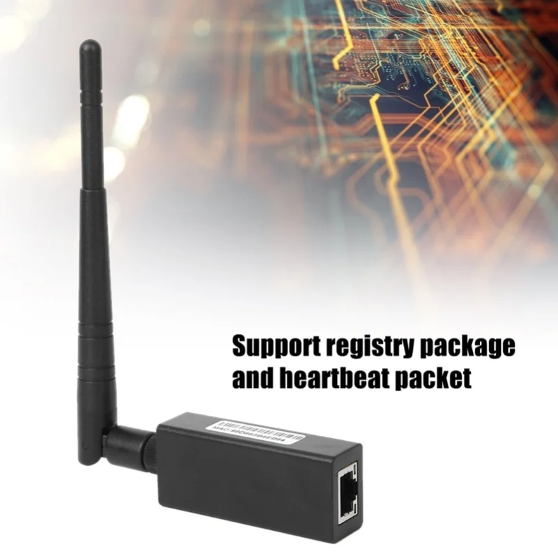RS485-WiFi 시리얼 서버 외부 안테나 무선 통신 모듈 RJ45 인터페이스